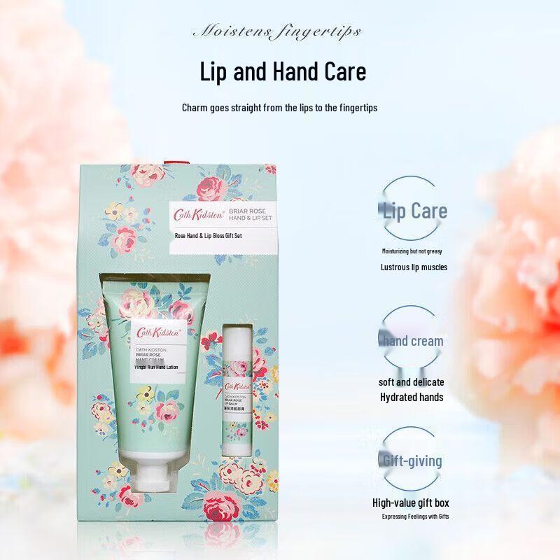 CATH KIDSTON Rose Collection Hand & Lip Balm Gift Set