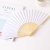 Blank Paper Fans DIY Blank Folding Fans for Painting White Fans for Children's Calligraphy and Painting Practice Handmade White Fans