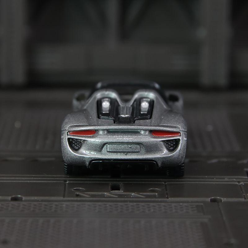 1: 61 Simulation Zinc Alloy Porsche 918 Spyder, Static Model, Metal Collectibles Gift Car