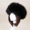 Women Autumn Winter Faux Fur Thickened Hat Outdoor Cold-proof Warm Plush Beanie