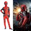 Deadpool Cosplay Jumpsuit With Polyester Spandex For Kids Halloween Party
