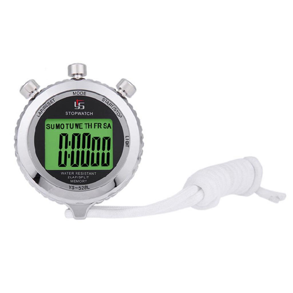 Multi-Function Electronic Digital Sport Stopwatch Timer Large Display Display Alarm Function Suitable for Sports Coaches