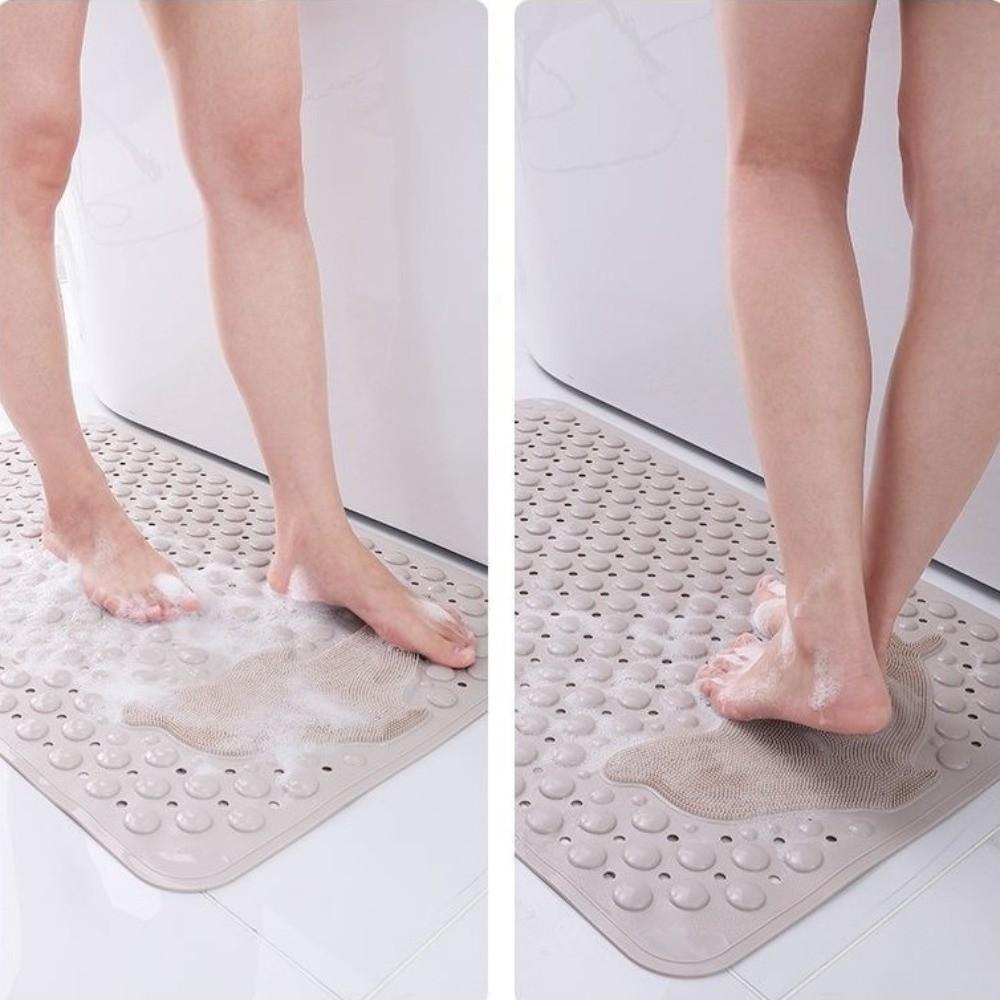 with Suction Cup Non-Slip Shower Mat 70*35cm Shower Pad New Bathroom Carpet  Bathroom