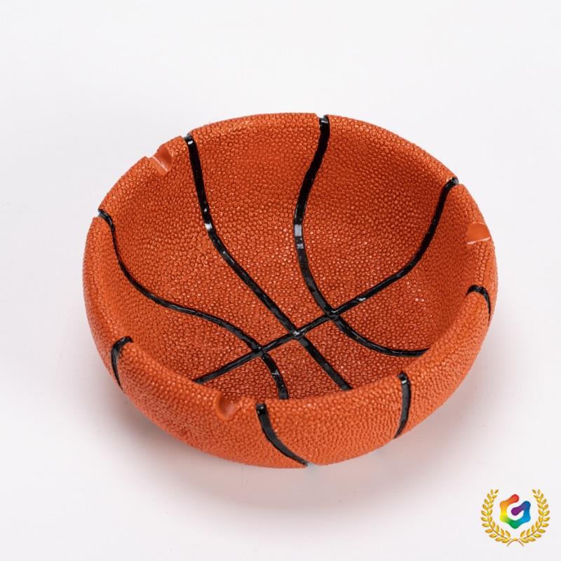 Banyan Anti-Fall Basketball Ashtray: Creative, Trendy, and Fly-Proof for Home or Office