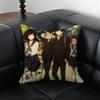H-Hyouka Pillow Japanese Anime Peripheral Cushion Cover Pillow Case Anti-Dustmite Invisible Zipper Silky Plush Cushion