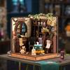 New DIY Miniature Apothecary Workshop Model House - Wooden Craft Kit, Micro Scene Decor, Christmas & Black Friday Gift