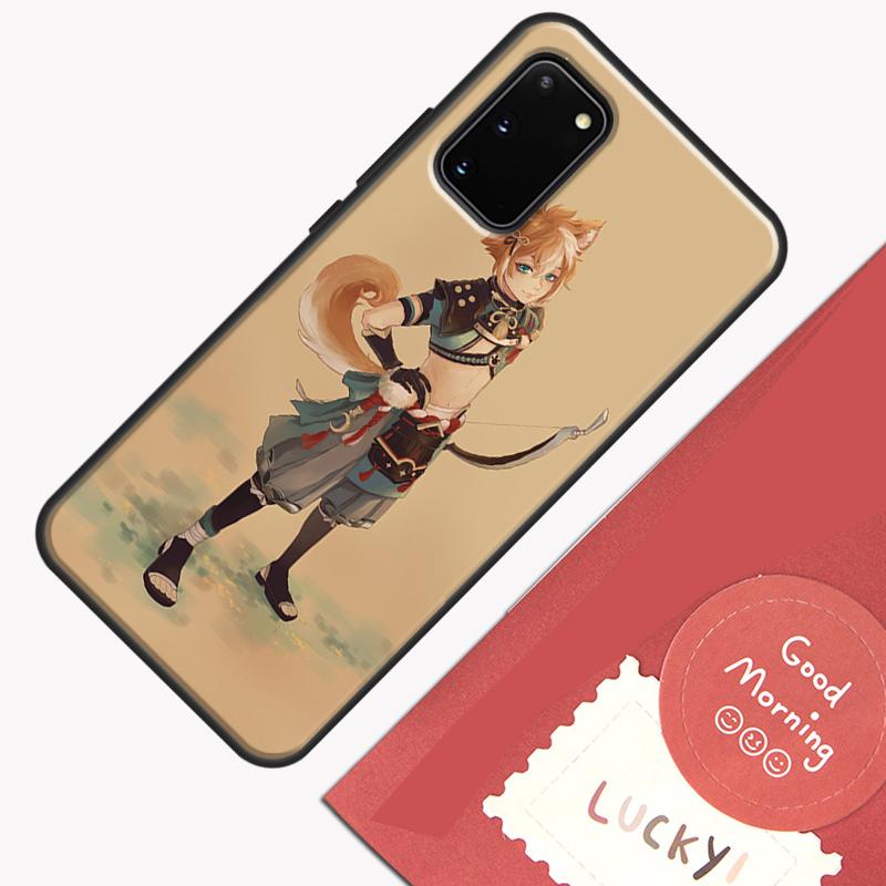

Genshin Impact Gorou Phone Case For Samsung Galaxy S26 S25 Ultra S20 S21 S22 S23 S24 S10 Plus S25 FE Cover Shell Galaxy S24 FE