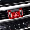 For Kia K3 Forte Cerato    Accessories Carbon Fiber Car Interior Warning Light Panel Sticker