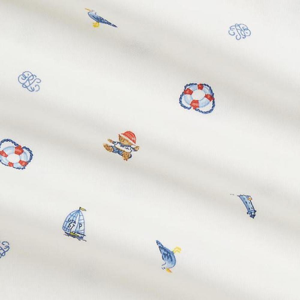 Polo Ralph Lauren Baby Boy Cotton Bodysuit 2 Pack Polo Bear