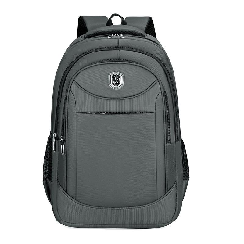 

Oxford Cloth Travel Backpack With Breathable Straps For Students And Commuters сірий колір