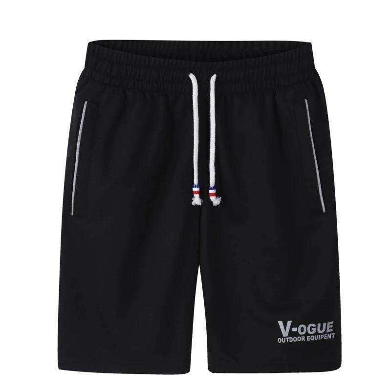 Shorts for menn Tynne fritidssporter Sommer fempunktsbukser Løse strandbukser Ridebukser mennsbukser