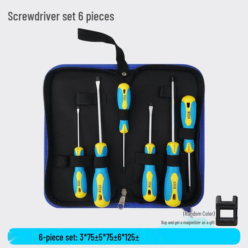 Shangjiang Multi-Purpose Screwdriver Set: Flathead, Phillips, Hexagonal, Small Disassembly Tools