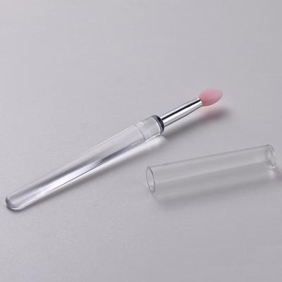Silikonové aplikační tyčinky na nehty, opakovaně použitelné, chromované třpytky, nanášení manikúry, nástroj pro snadné nanášení pigmentu, silikonový štěteček na nehty