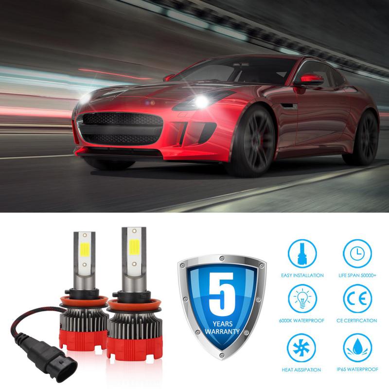 

Высокая мощность H7 H1 светодиодные фары Canbus H4 9012 HIR2 лампы 60000Lm 5585 CSP Hb3 Hb4 авто лампы H8 H9 H11 9005 9006 противотуманные фары