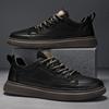 Trendy Men's Oxford Shoes Thick Soles Low Top Shoes Men's Business Casual Shoes Autumn Versatile Outdoor Sports Shoes