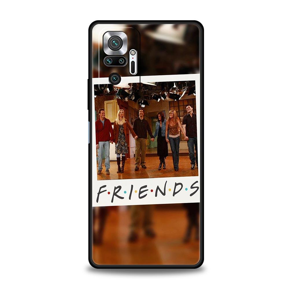 Friends Phone Case Cover for Redmi 14C 10C Note 15 14 13 12 10 11 K40 Pro Plus 5G Soft TPU Shockproof Shell Fundas Capas Coque