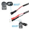 Bafang 6V LED Headlight for BBS01B BBS02B BBSHD Mid Drive Motor Kit, Waterproof Front Light for E-bike Electric Bicycle