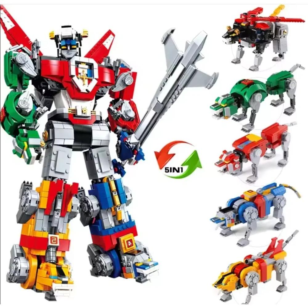 New 2334-piece Creative MOC Display Building Blocks Toy Voltron Building Blocks Birthday Christmas Gift Compatible with 21311 nobox