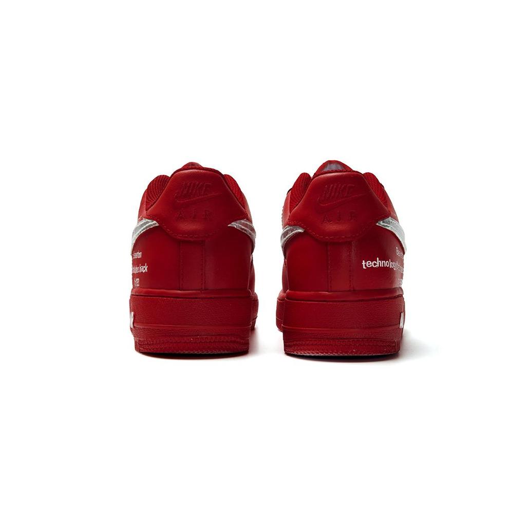 Nike Zapatillas de Skate Air Force 1 de caña baja para hombre Rojas CW2288-111(Equipo575-)