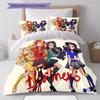Heathers Pattern Bedding,Quilt Set Quilt Cover Pillowcase Home Birthday Gift (1 * duvet cover + 2 * pillowcase, without core)