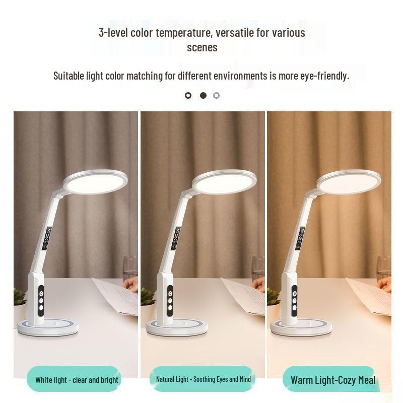 Rechargeable Eye-Protection Desk Lamp with Touch Control for Students