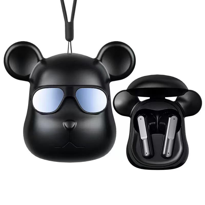Violent Bear T58 Mini Bluetooth Headset: High-Value Cartoon Ornament Sports Earbuds