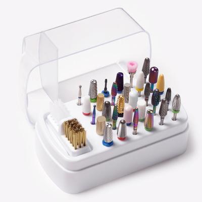 2 In 1 Nail Polish Head Organizer Clean Storage Nail Polish Head Case Display Case