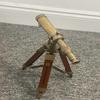 33 Cm Nautical Design Brass Spyglass Telescope With Wooden Tripod Marine Scope