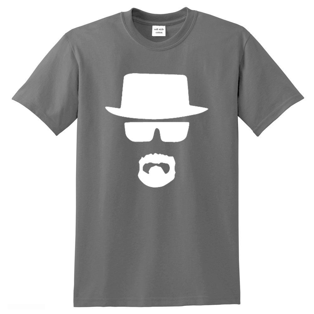 Breaking Bad Top Quality Street Wear 100% Cotton Pine Heisenberg Printed T-shirt Summer Men's T-shirt Cool Man T-shirt