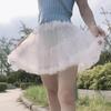 JK Cloud Weicher Tüll Lolita Petticoat: Leichter Sommer Plissee Unterrock für Hunde