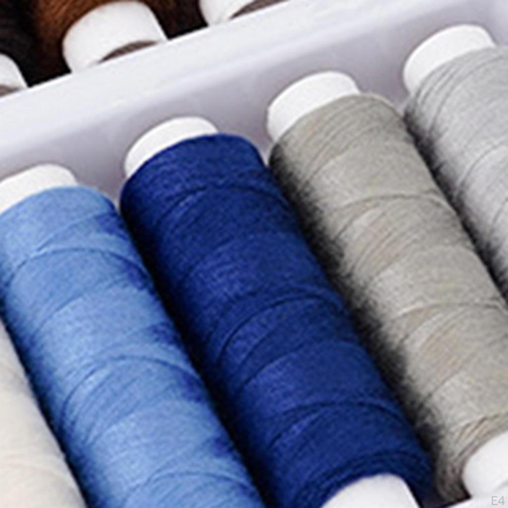 20 barev šicí nitě ruční šití nitě DIY řemesla assorted příze role pro