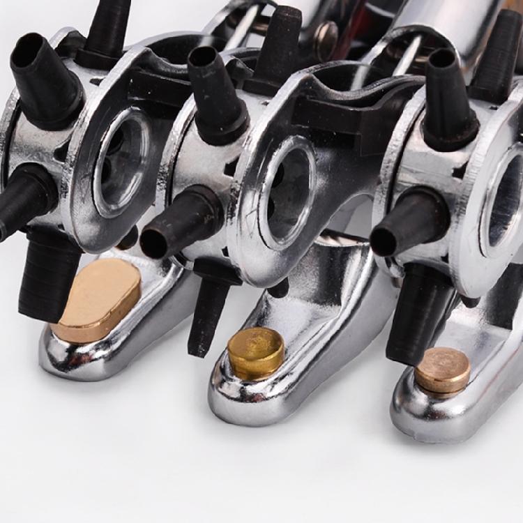 Revolving Punch Plier Leather Hole Punch Set for Belts Watch Bands Straps