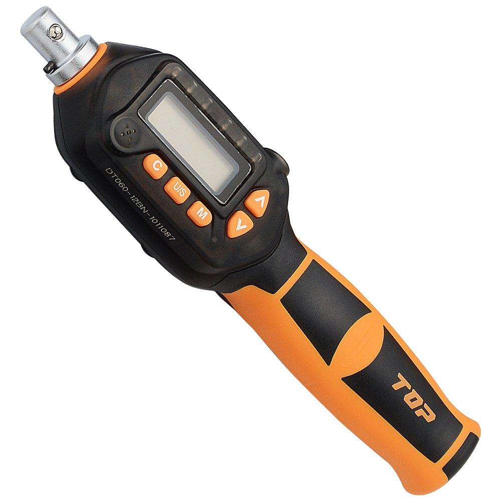

TOP Industrial Interchangeable Head Digital Torque Handle and Calibration Certificate LED and Sound Notifications Sold Japan (TOP) (Case Included)