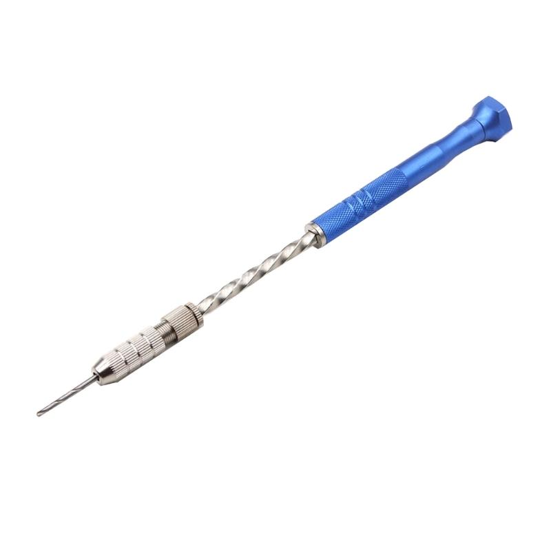 Hand Twist Drill Hole Punch 10pcs Mini Twist Drill Bits Tools Set for Epoxy Resin Art Crafts Keychain Jewelry Making
