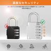 NAGE 4-Digit Combination Lock, Padlock with Key, Anti-Theft, for Large Lockers, Schools, Businesses, Warehouses, Outdoors, Numbered Padlock, Waterproo