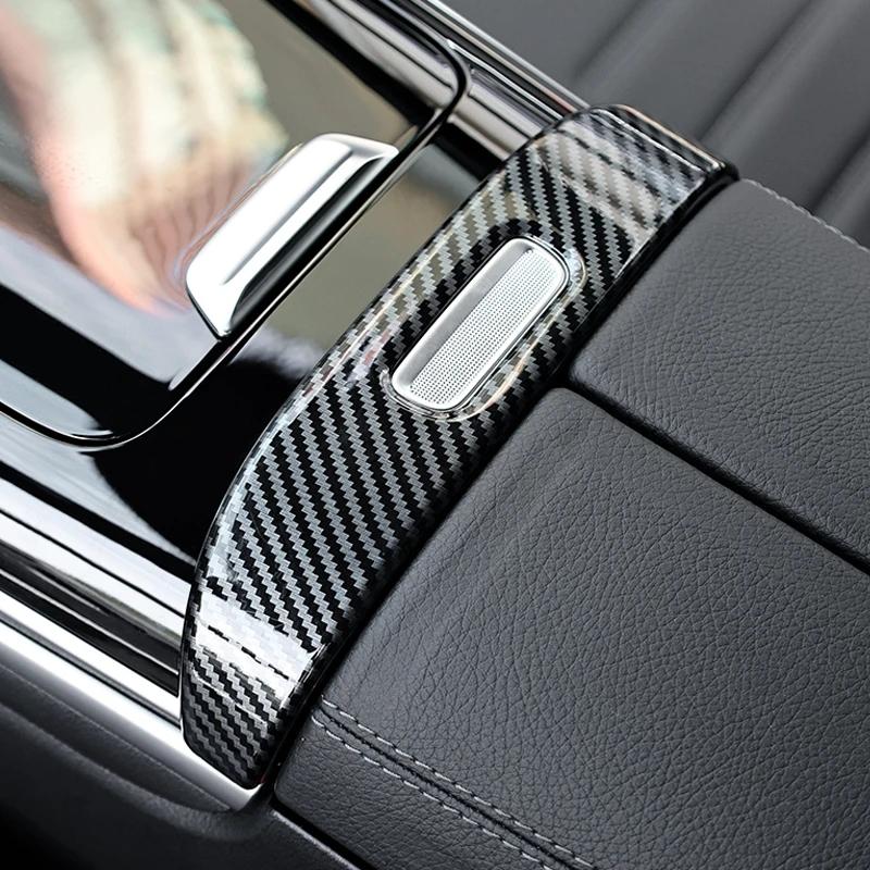 Console interior apoio de braço capa interruptor botão caixa de armazenamento central para mercedes-benz c-class w206 c180 c200 c300 