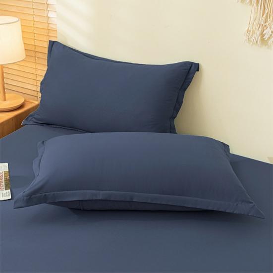 2 ks Povlak na polštář Jednobarevný Povlak na polštář Obálkový styl Potah na polštář pro Domov Ložnice Kanceláře Hotely Koleje