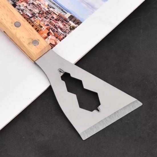 2/3/5Pcs Scraper Knife Stainless Steel Scraping Blade with Mirror Polished Sharp Edge Multi-Function