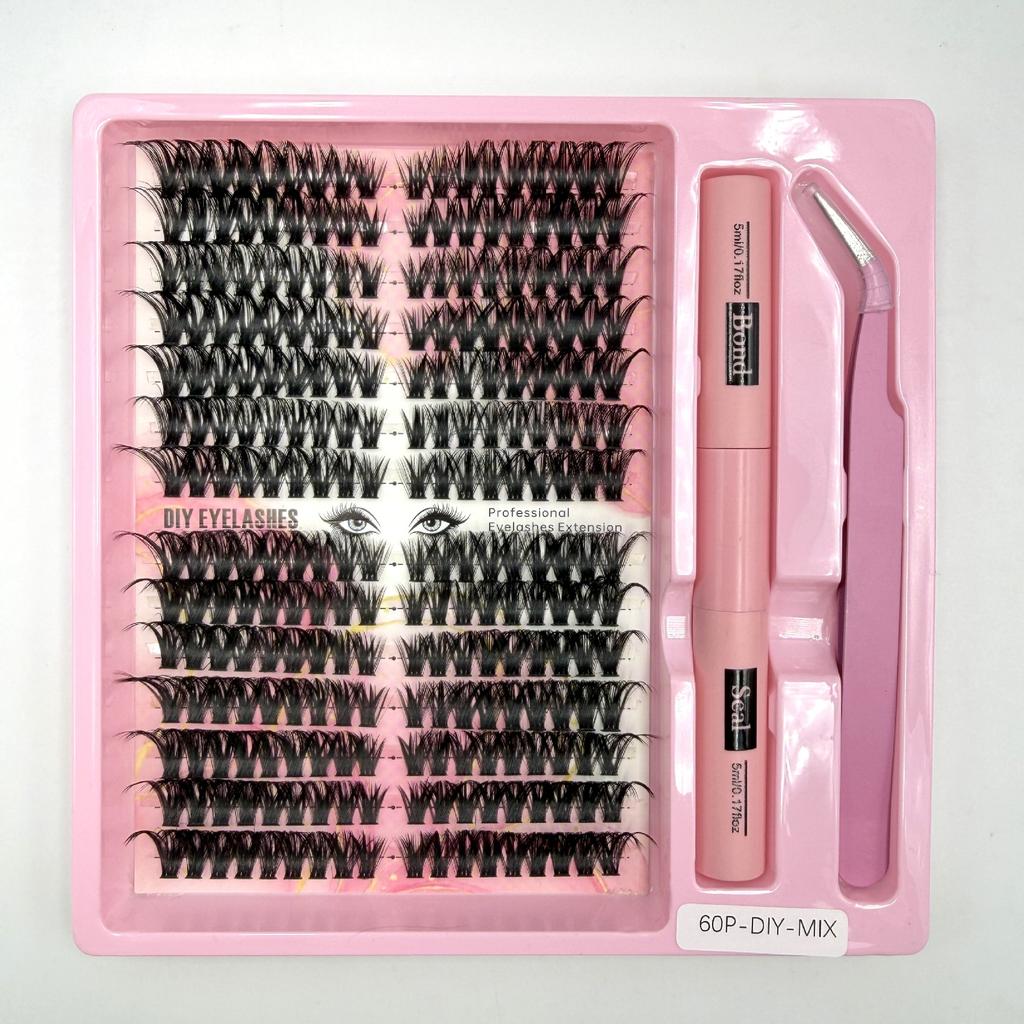 False Eyelash Extension Set Segmented Eyelashes Diy Eyelash Set