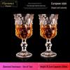 Flavinmci 2 European Crystal Wine Glass Set
