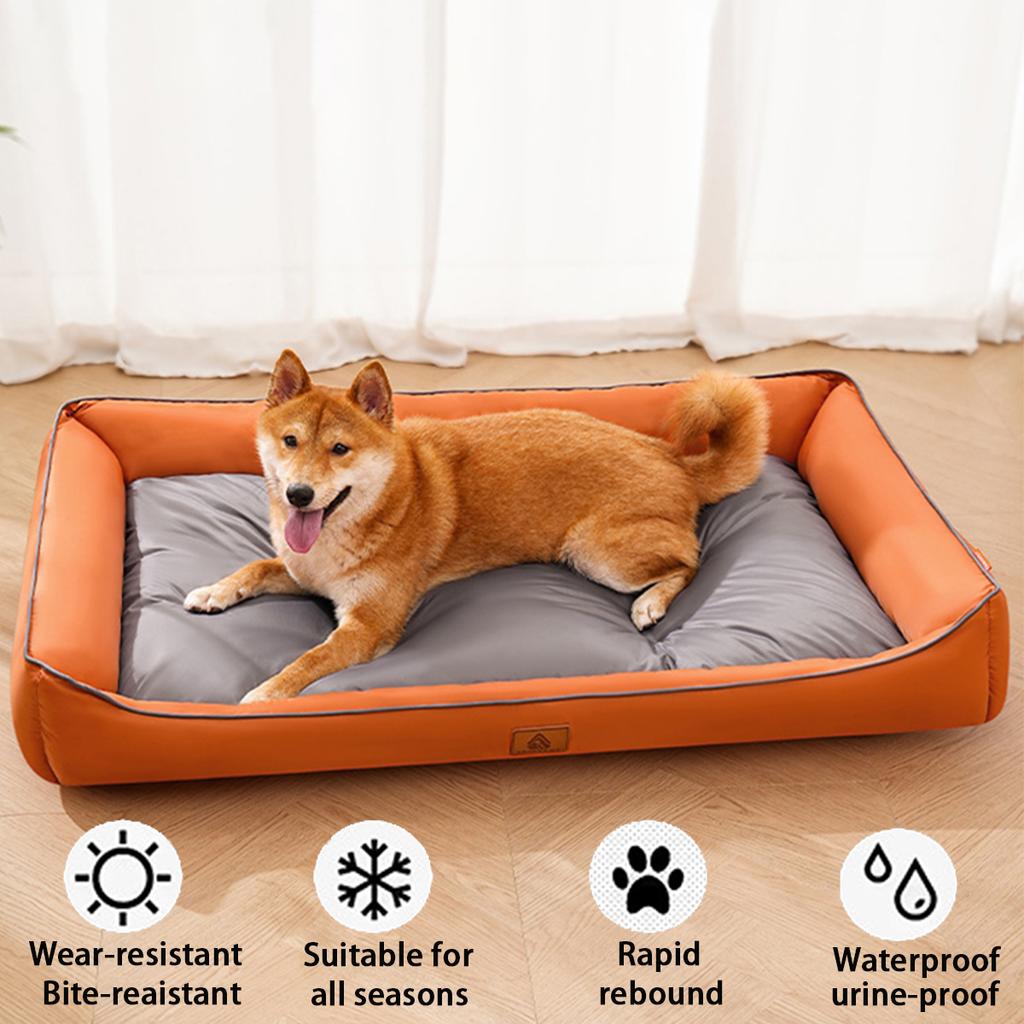 Soft Small Dog Bed Waterproof Large Dog Mat Sleeping Kennel Comfortable Dog Sofa Elastic Cat Sofa Bed Cushion Accessories