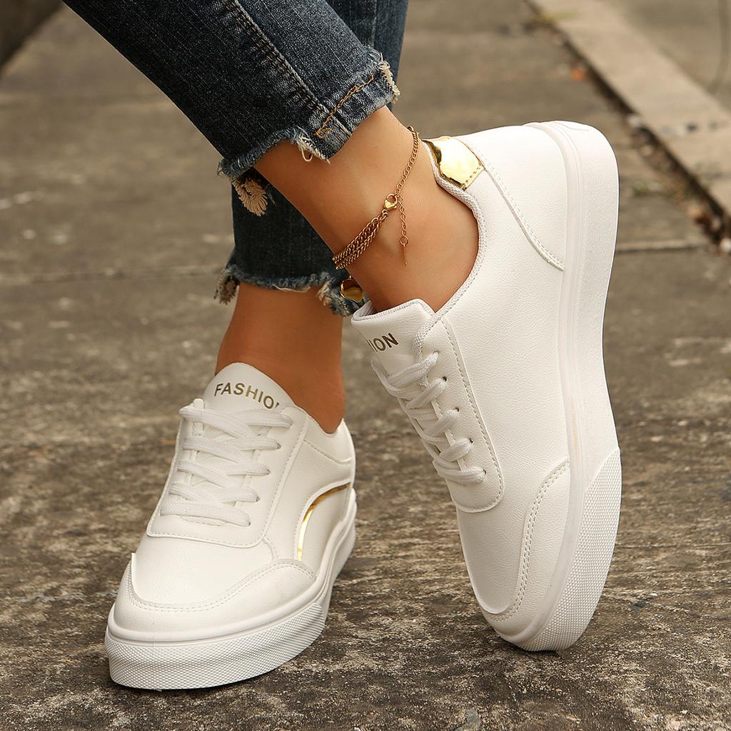 New Women Trend Casual Shoe Breathable Leisure Non-slip Footwear Vulcanized Shoes Womens Sneakers Platform Zapatillas De Mujer