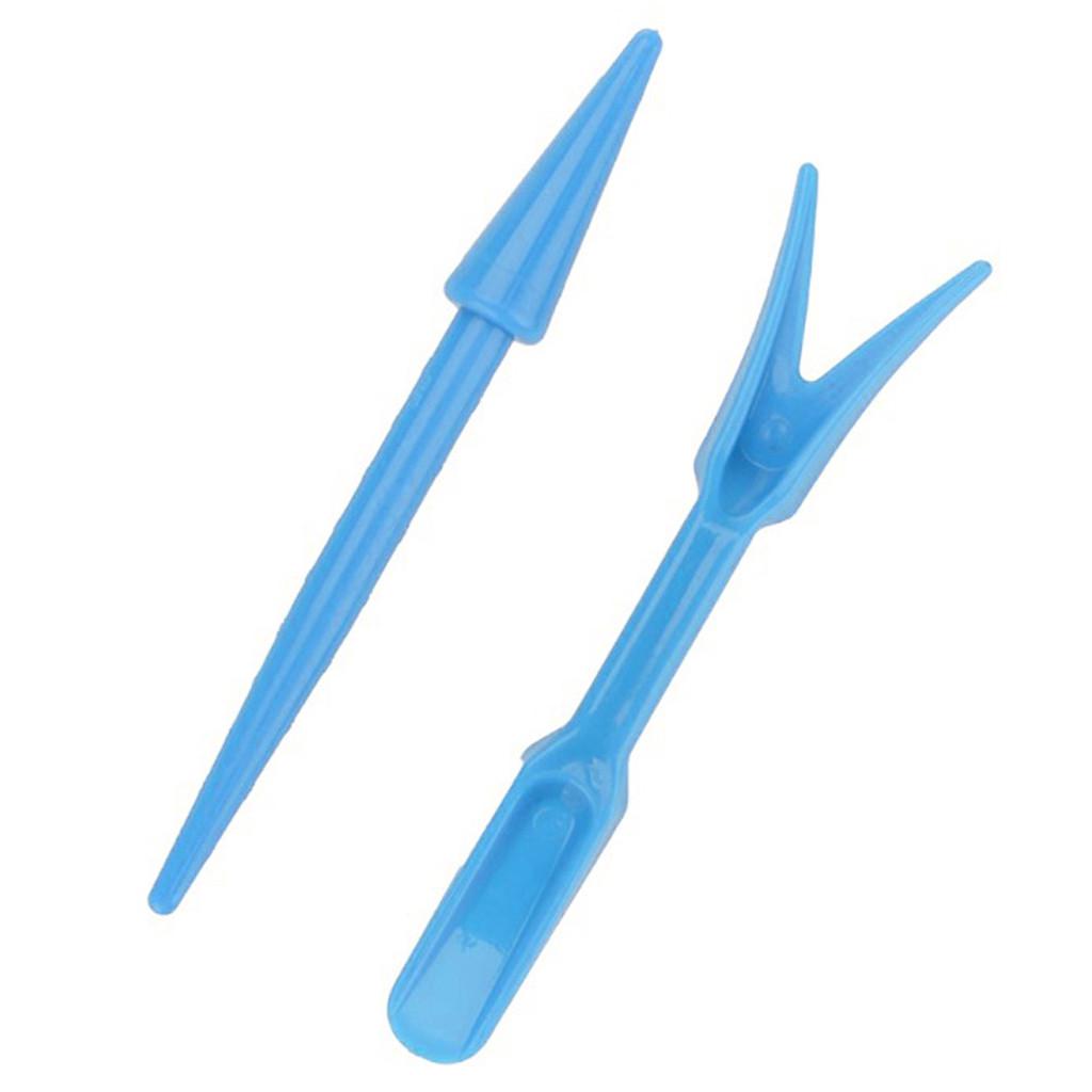 

2 шт. устройство для пересадки плантаторов инструмент для копания рассады садовые детские лотки синий