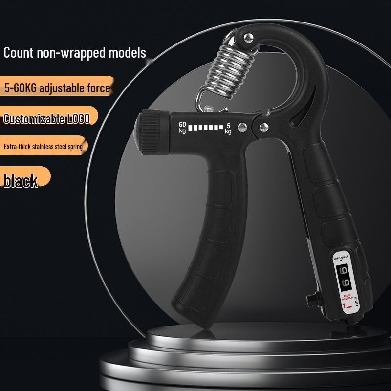Adjustable 10-100kg Electronic Counting Hand Gripper - Unisex Fitness & Strength Exercise Device