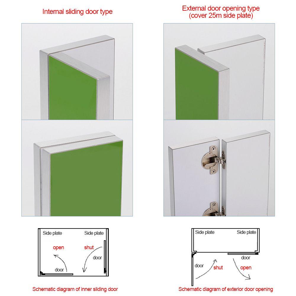 Ultra-short arm Opening hole Container Hinges Desk Cabinet Hardware Wardrobe Inner Hinges