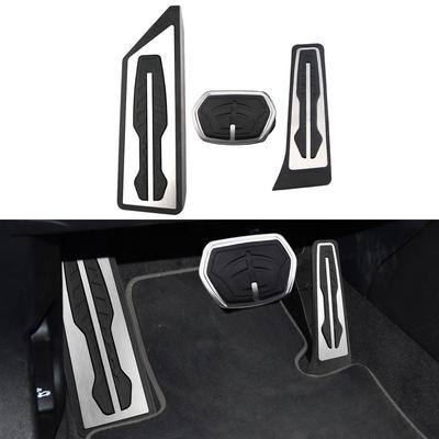 Stainless Steel Brake & Accelerator Pedal Covers for BMW X1 F48 2016-2019 & 2 Series Touring