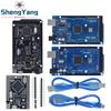 Mega2560 ATMEGA16U2 / Pro Mini MEGA 2560 Mega+WiFi R3 ATmega2560 CH340G Para Placa de Desenvolvimento Arduino UNO R3 WeMos ESP8266