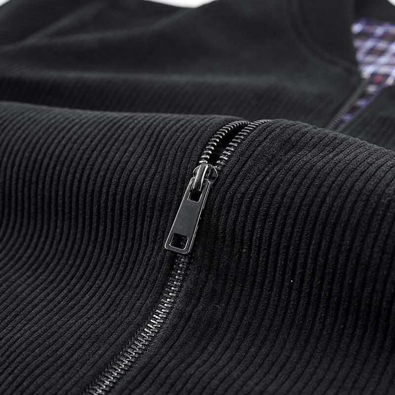 Jeep Men's Velvet Baseball Collar Jacket