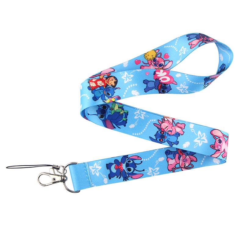 Cute Planet Plushie ID Card Holder with Slide Case & Lanyard for Phone and Access Cards