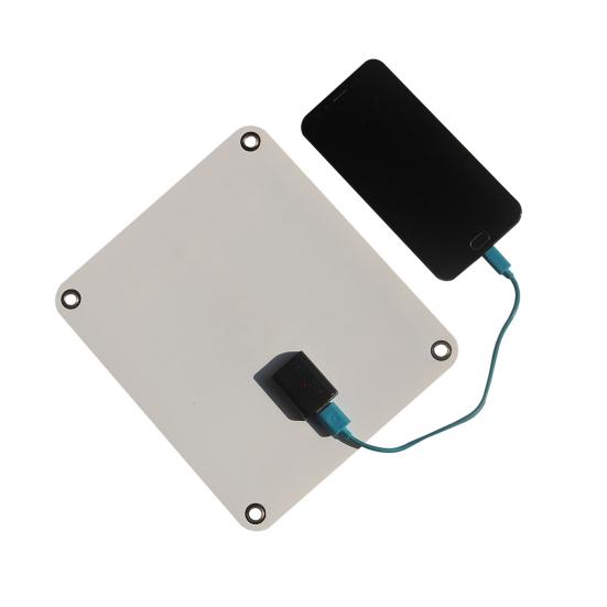 5W Solar Panel Phone Charger High Conversion Rate Overcharging Protection Waterproof Compact Single Crystal Silicon Solar Panel Charger